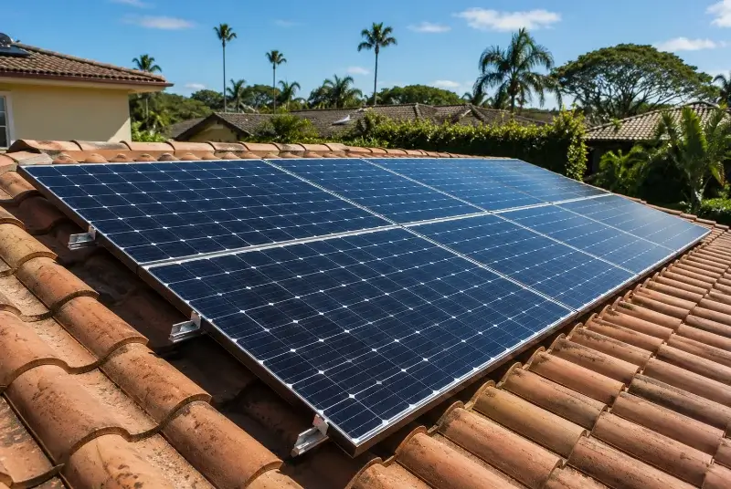 Installation de panneaux solaires à Barbazan